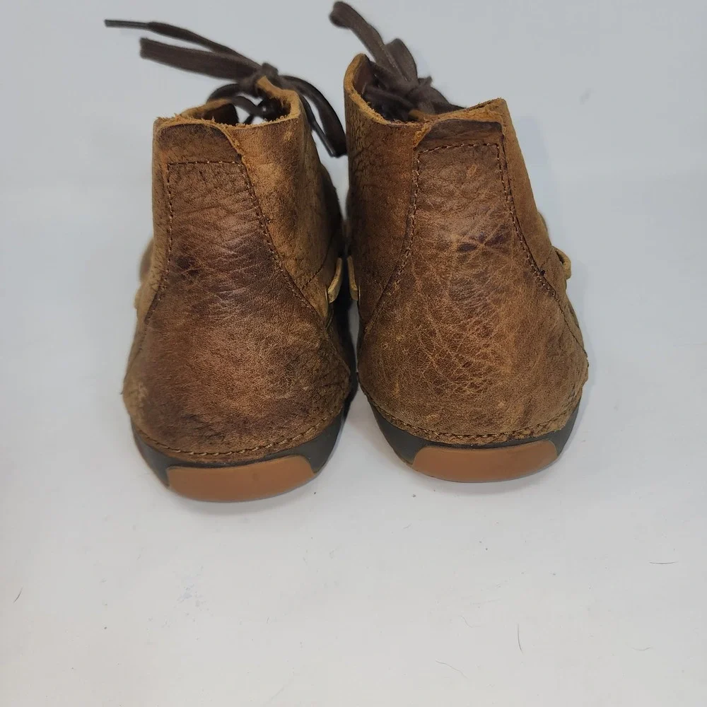 Ariat Spitfire Leather Chukka Boots 12D Brown Moc Toe 4LR Cushioning